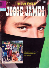 Four Color Comics (2e série - Dell - 1942) -757- The True Story Of Jesse James
