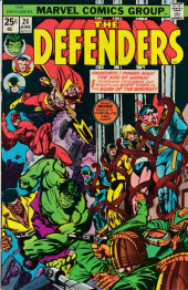The defenders Vol.1 (1972) -24- In the jaws of the serpent