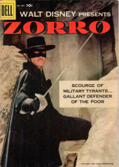 Four Color Comics (2e série - Dell - 1942) -882- Walt Disney presents Zorro - Scourge of Military Tyrants... Gallant Defender of the Poor