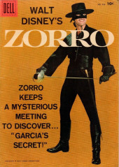 Four Color Comics (2e série - Dell - 1942) -933- Walt Disney's Zorro - Garcia's Secret!