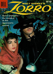 Four Color Comics (2e série - Dell - 1942) -1037- Walt Disney's Zorro - The Mystery of the Spaniard's Secret