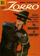 Four Color Comics (2e série - Dell - 1942) -1003- Walt Disney's Zorro - The Marauders of Monterey