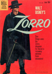 Walt Disney's Zorro (Dell - 1960) -12- Issue # 12