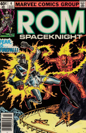 Rom Spaceknight (1979) -4- The fire, the friend and the foe