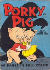 Four Color Comics (2e série - Dell - 1942) -16- Porky Pig and the Secret of the Haunted House