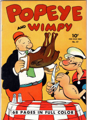 Four Color Comics (2e série - Dell - 1942) -17- Popeye and Wimpy