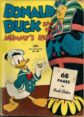 Four Color Comics (2e série - Dell - 1942) -29- Donald Duck and the Mummy's Ring