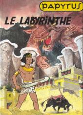 Papyrus (Album double France Loisirs) -1314- Le labyrinthe - L'île cyclope