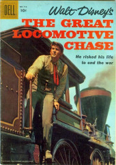 Four Color Comics (2e série - Dell - 1942) -712- Walt Disney's The Great Locomotive Chase