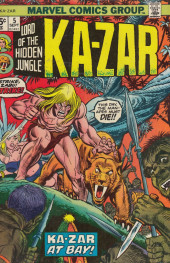 Ka-Zar (1974) -5- A man god unleashed!