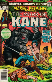 Marvel Premiere (1972) -34- The mark of Kane: Fangs of the gorilla god!