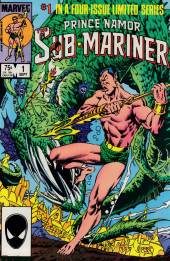 Couverture de Prince Namor, the sub-mariner (Marvel - 1984) -1- A New Age Dawning?
