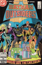 Couverture de Batman and the Outsiders (1983) -8- The Hand That Rocks The Cradle...