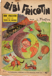 Bibi Fricotin (2e Série - SPE) (Après-Guerre) -3a- Bibi Fricotin fait le tour du monde