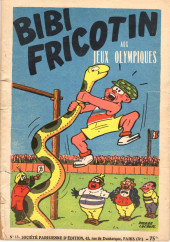 Bibi Fricotin (2e Série - SPE) (Après-Guerre) -15b- Bibi Fricotin aux Jeux Olympiques