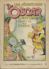 Oscar le petit canard (Les aventures d') -3a- Vedette de cinéma