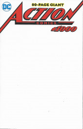 Action Comics (1938) -1000K- 1000 (Blank Cover)