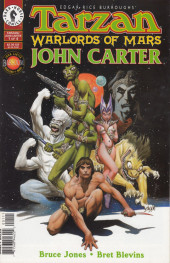 Couverture de Tarzan / John Carter : Warlords of Mars (1996) -1- Book One: Red Awakenings