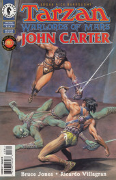 Couverture de Tarzan / John Carter : Warlords of Mars (1996) -3- Part 3: Prisoners In Darkness