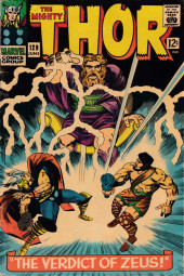 Couverture de Thor Vol.1 (1966) -129- The Verdict of Zeus!