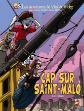 Vick et Vicky (Les aventures de) -23- Cap sur Saint-Malo - Le pirate