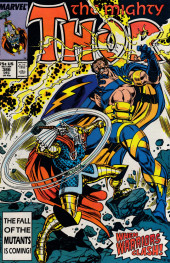 Thor Vol.1 (1966) -386- When Warriors Clash! Thor, Lord of Thunder vs. Leir, Lord of Lightning!