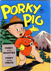 Four Color Comics (2e série - Dell - 1942) -48- Porky Pig - Porky of the Mounties / Porky and the Pirate