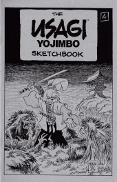 The usagi Yojimbo Sketchbook (2004) -4- The Usagi Yojimbo Sketchbook #4