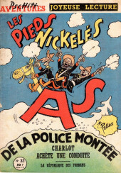 Les pieds Nickelés (joyeuse lecture) (1956-1988) -32- Les Pieds Nickeles as de la police montée