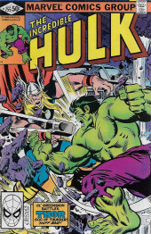 The incredible Hulk Vol.1bis (1968) -255- Thunder Under The East River!
