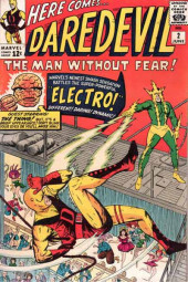 Couverture de Daredevil Vol. 1 (1964) -2- The Evil Menace of Electro!