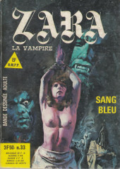 Zara la vampire -33- Sang Bleu