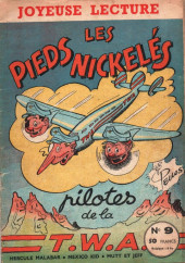 Les pieds Nickelés (joyeuse lecture) (1956-1988) -9- Les Pieds Nickelés pilotes de la T.W.A.