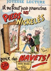 Les pieds Nickelés (joyeuse lecture) (1956-1988) -23- Il ne faut pas prendre les Pieds Nickelés pour des navets !