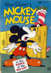 Four Color Comics (2e série - Dell - 1942) -79- Walt Disney's Mickey Mouse in The Riddle of the Red Hat