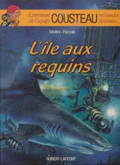 L'aventure de l'équipe Cousteau en bandes dessinées -1- L'île aux requins