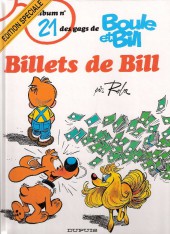 Boule et Bill -21ES- Billets de Bill