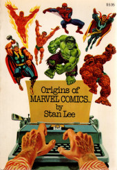 (AUT) Lee, Stan - Origins of Marvel Comics by Stan Lee