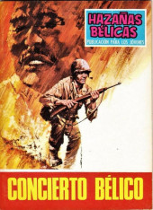 Hazañas bélicas (Vol.07 - 1961) -170- Concierto bélico