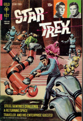 Star Trek (1967) (Gold Key) -13- Steel Sentries Challenge a Returning Space Traveler and His Enterprise Guests!