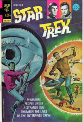 Star Trek (1967) (Gold Key) -25- Miniature People Under a Strange Sun Threaten the Lives of the Enterprise Crew!