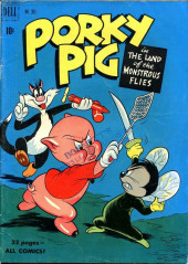 Four Color Comics (2e série - Dell - 1942) -303- Porky Pig in The Land of the Monstrous Flies