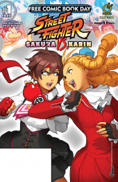 Free Comic Book Day 2019 - Street Fighter - Sakura vs Karin