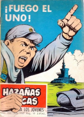 Hazañas bélicas (Vol.06 - 1958 série rouge) -222- ¡Fuego el uno!