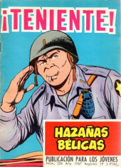Hazañas bélicas (Vol.06 - 1958 série rouge) -226- ¡Teniente!