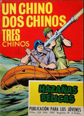Hazañas bélicas (Vol.06 - 1958 série rouge) -229- Un chino dos chinos tres chinos
