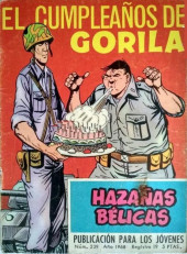 Hazañas bélicas (Vol.06 - 1958 série rouge) -239- El cumpleaños de Gorila