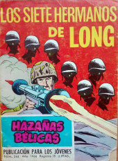 Hazañas bélicas (Vol.06 - 1958 série rouge) -244- Los siete hermanos de Long