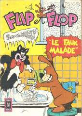 Flip et Flop (1e Série - Pop magazine/Comics Humour)  -10'- Le faux malade