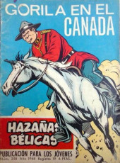 Hazañas bélicas (Vol.06 - 1958 série rouge) -258- Gorila en Canada